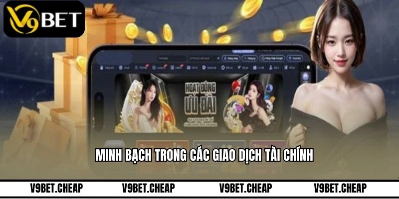 Minh bạch trong các giao dịch tài chính