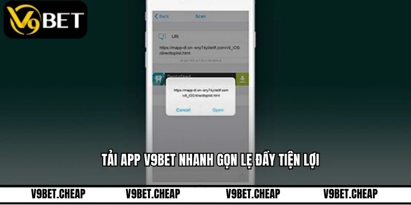 Tải app V9BET nhanh gọn lẹ đầy tiện lợi