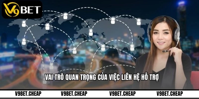 Vai trò quan trọng của việc liên hệ hỗ trợ